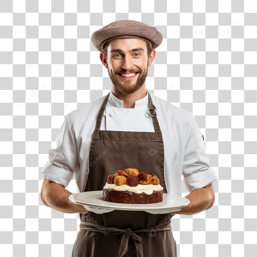 Padeiro Confeiteiro PNG Transparente