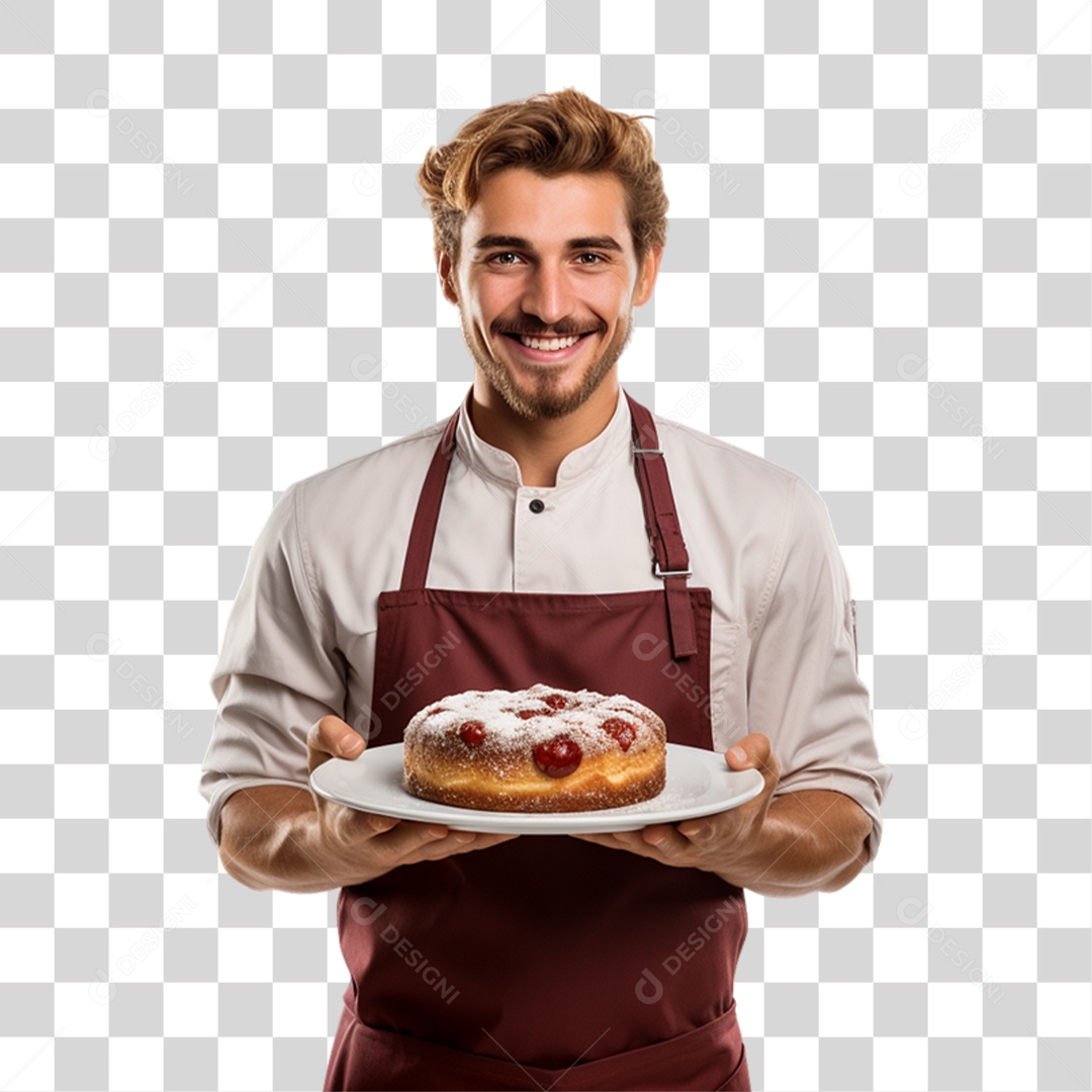 Padeiro Confeiteiro PNG Transparente