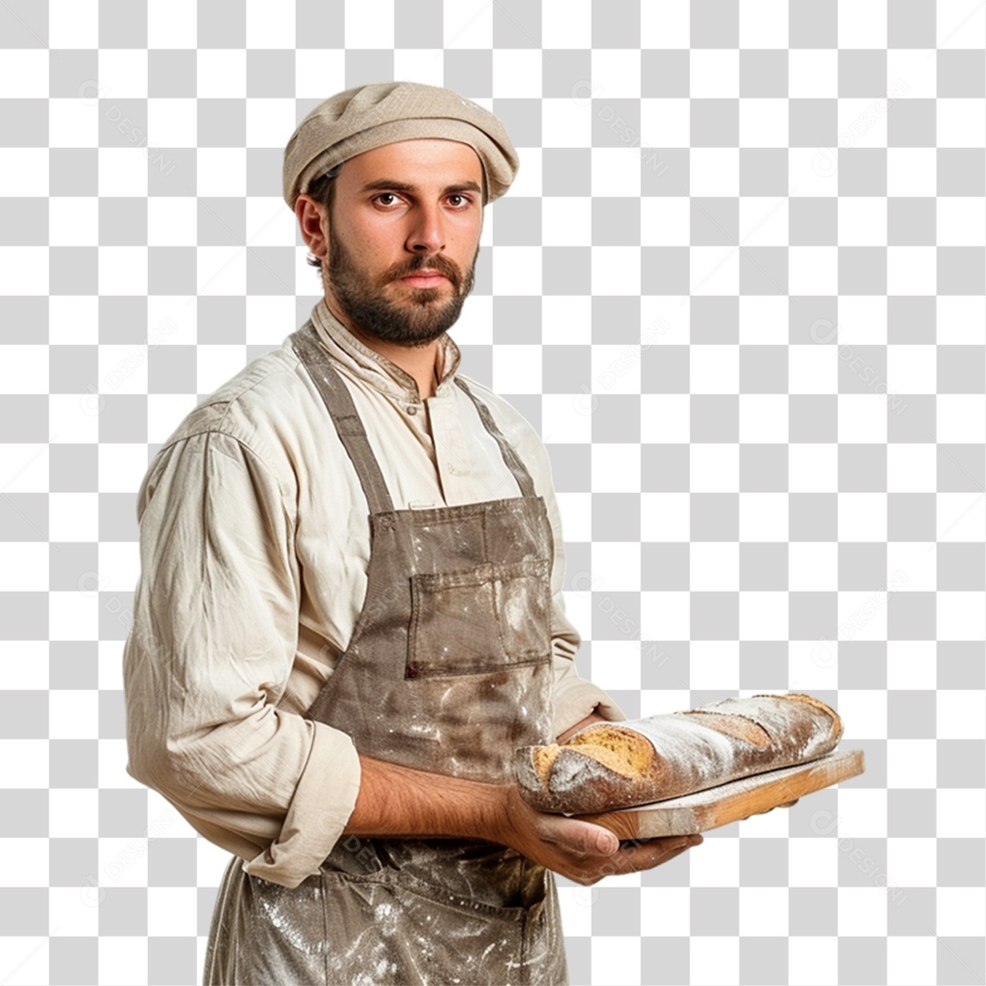 Padeiro Confeiteiro PNG Transparente