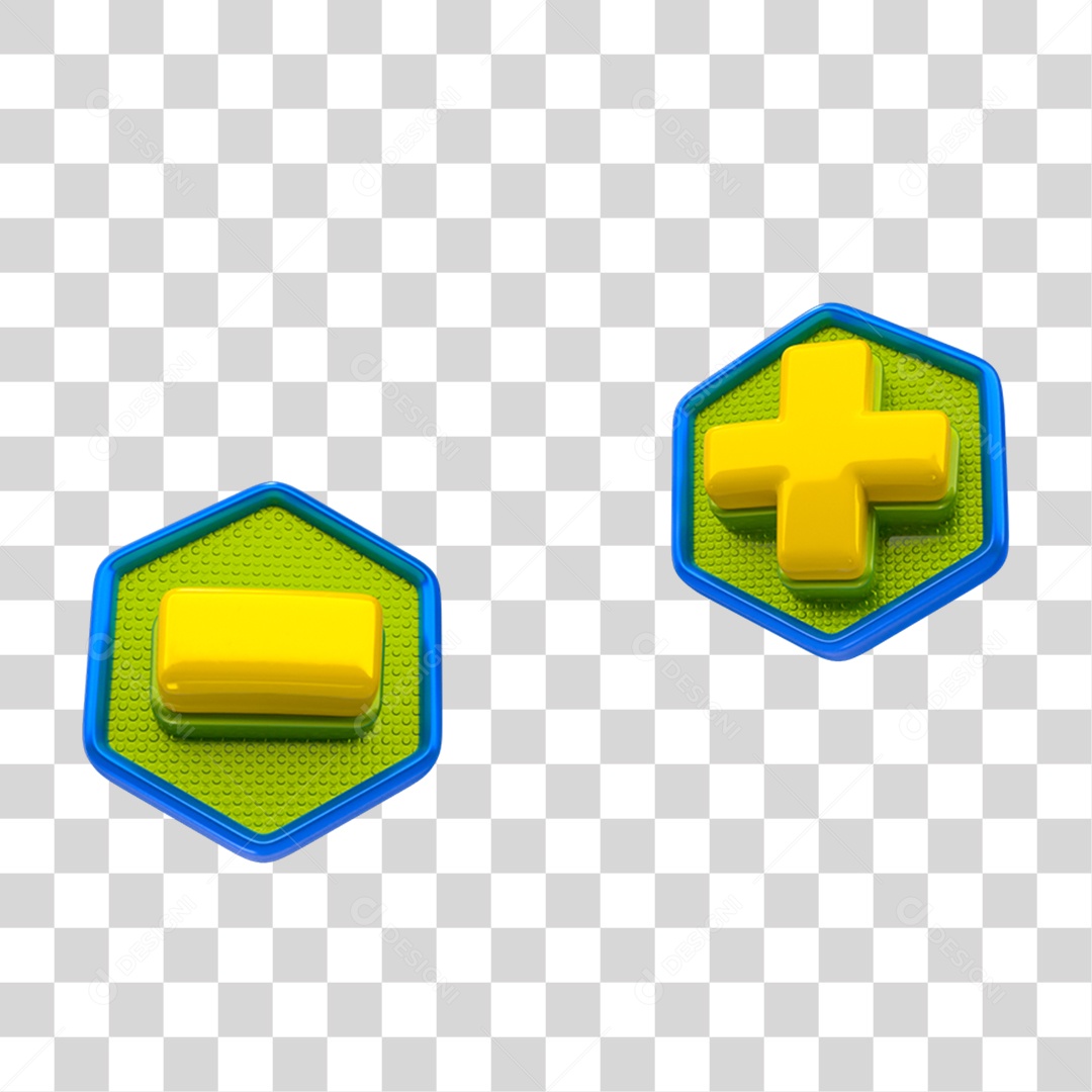 Símbolos Mais e Menos PNG Transparente