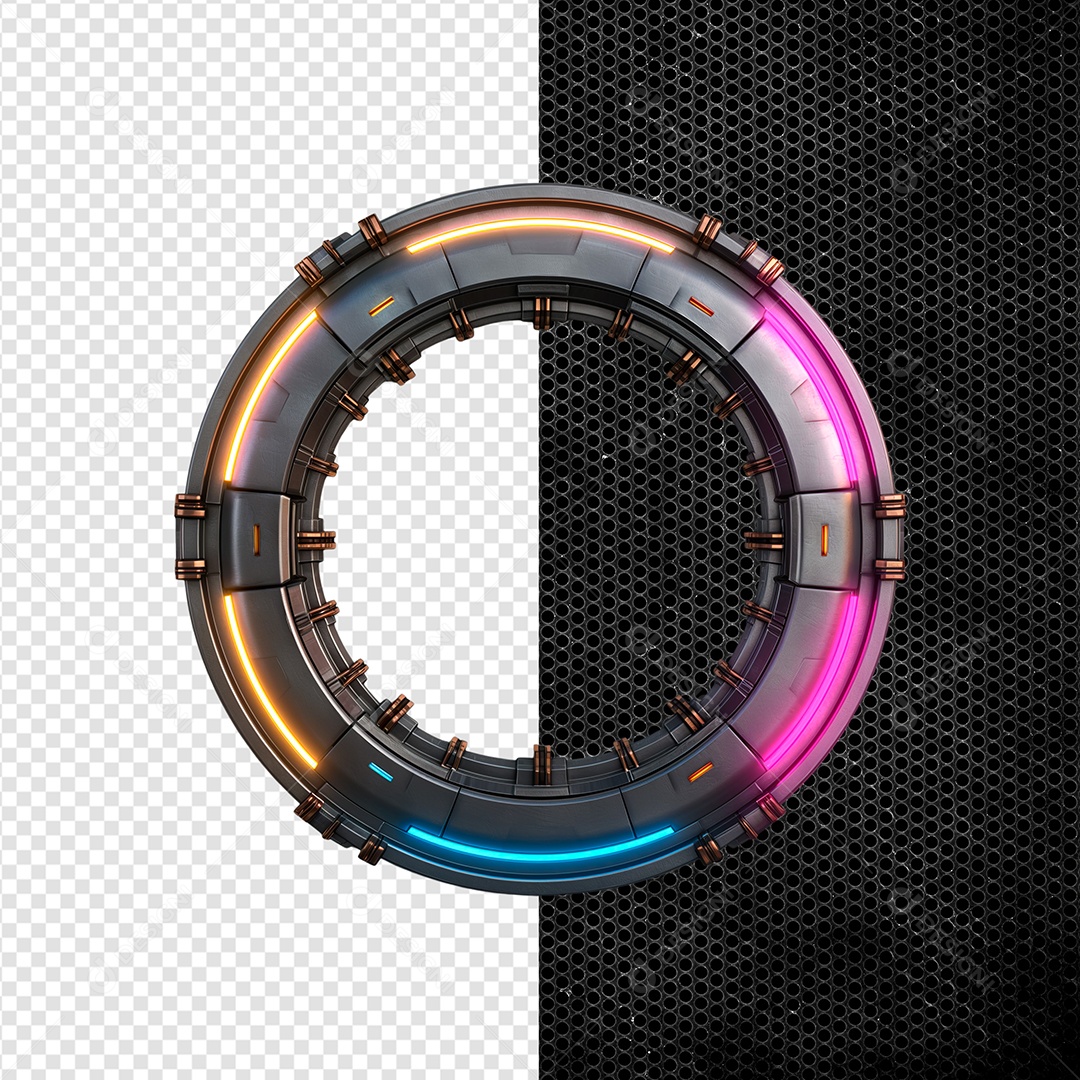 LED Panel 3D Element for PSD Composition. zip zip