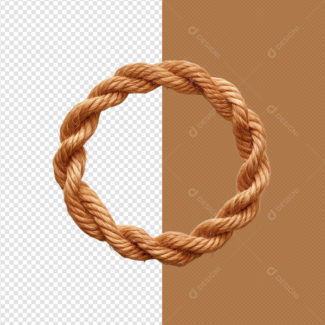Corda Elemento 3D para Composição PSD