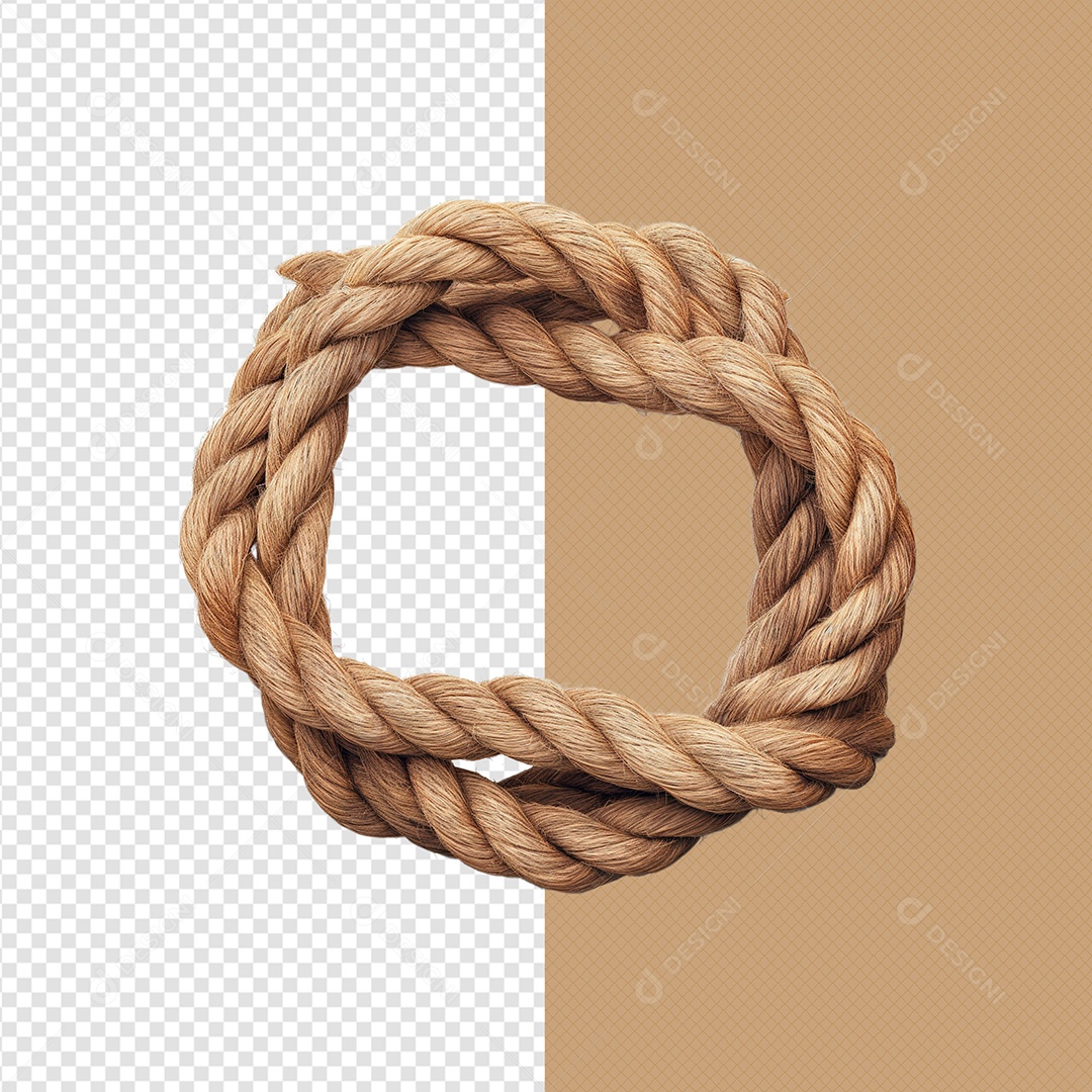 Corda Circular Elemento 3D para Composição PSD