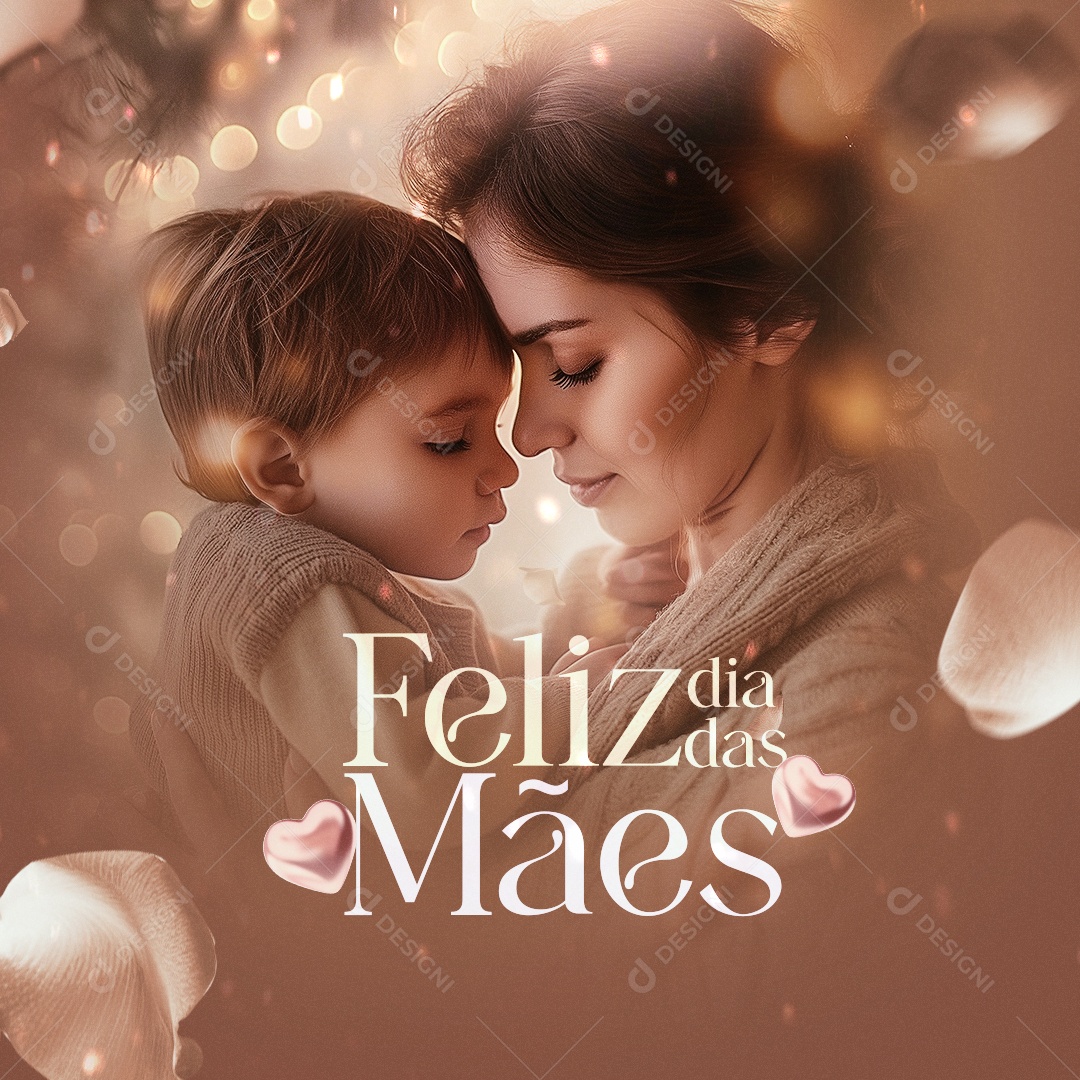 Feliz Dia das Mães 12 de Maio Social Media PSD Editável