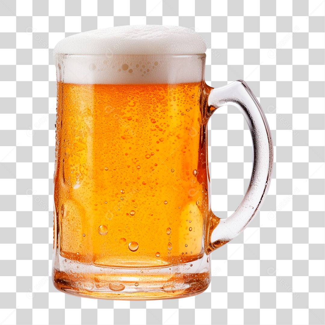 Copo de Cerveja PNG Transparente