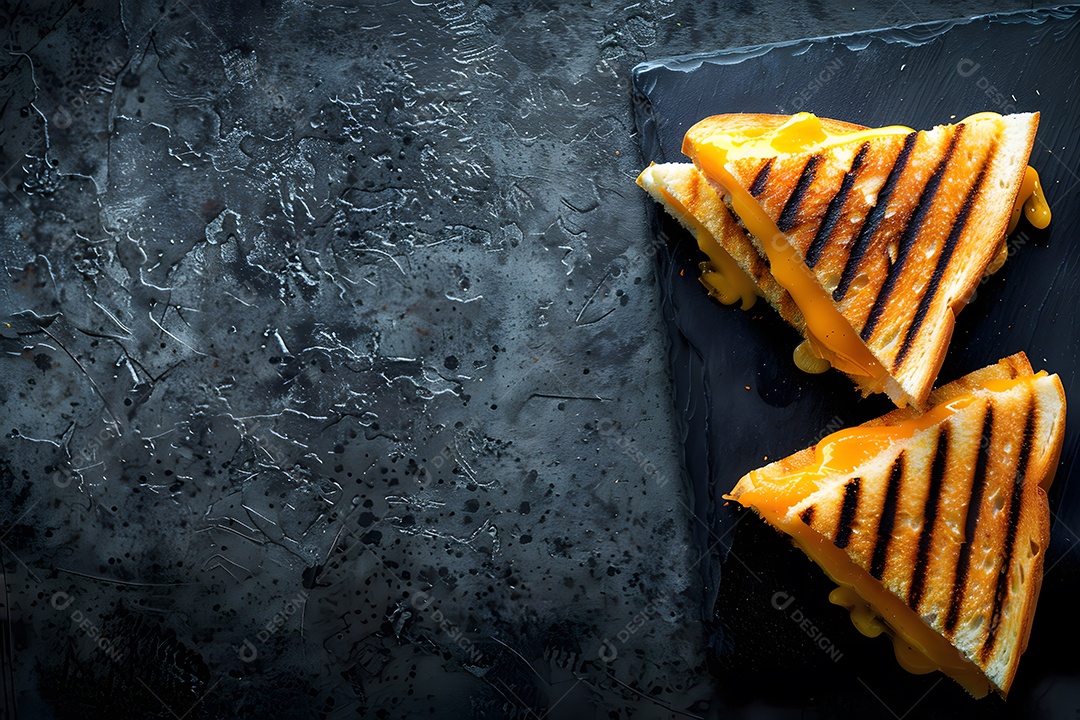 Sanduíche fresco sobre um fundo isolado