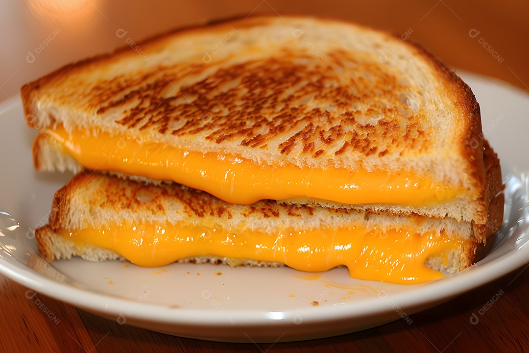 Sanduíche fresco sobre um fundo isolado