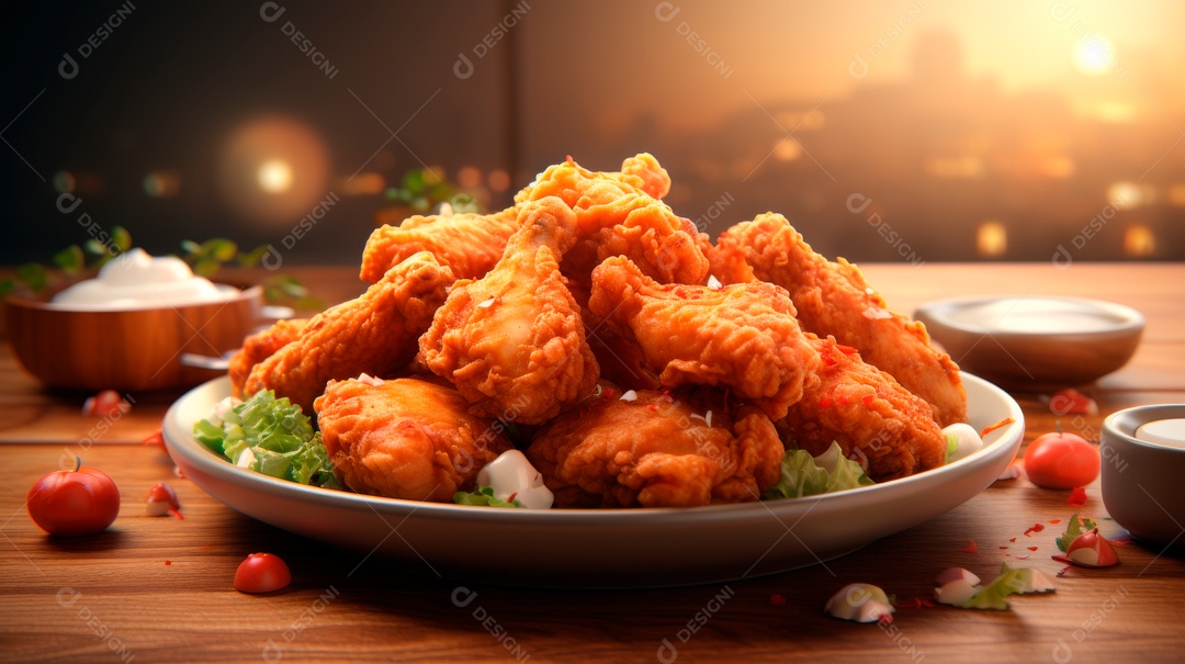 Dia Internacional do Frango Frito.