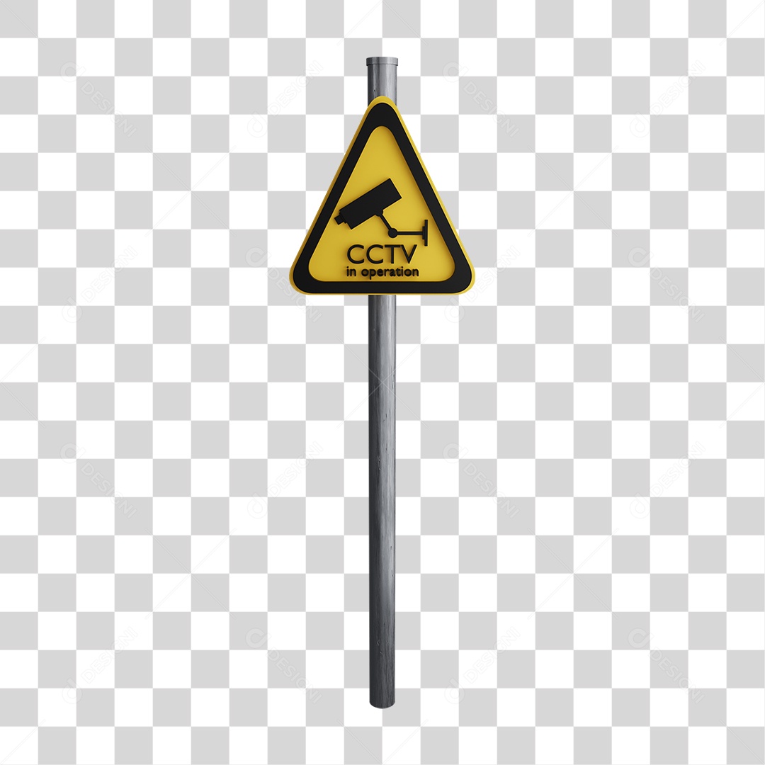 Placa Sinalização Gravações PNG Transparente