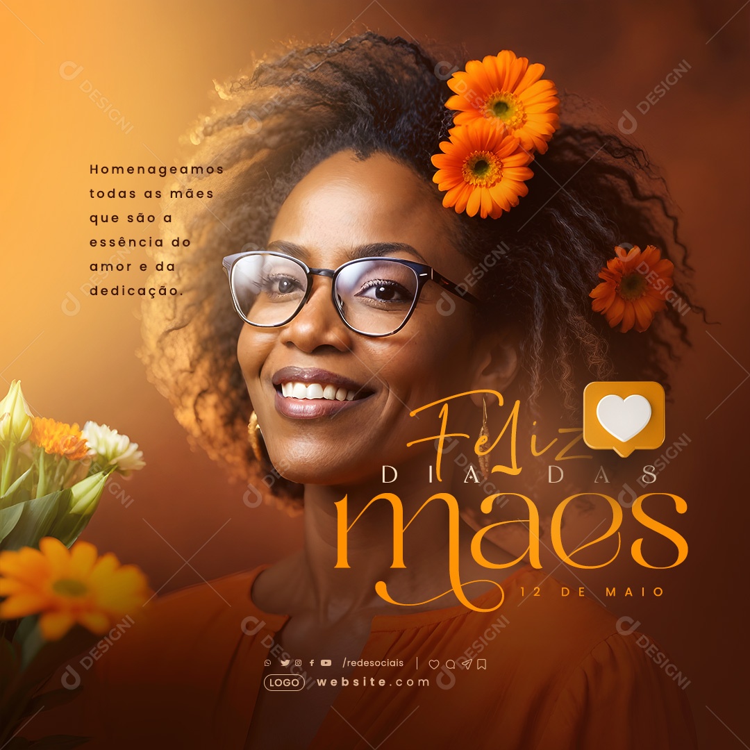 Happy Mother's Day Social Media PSD Editable