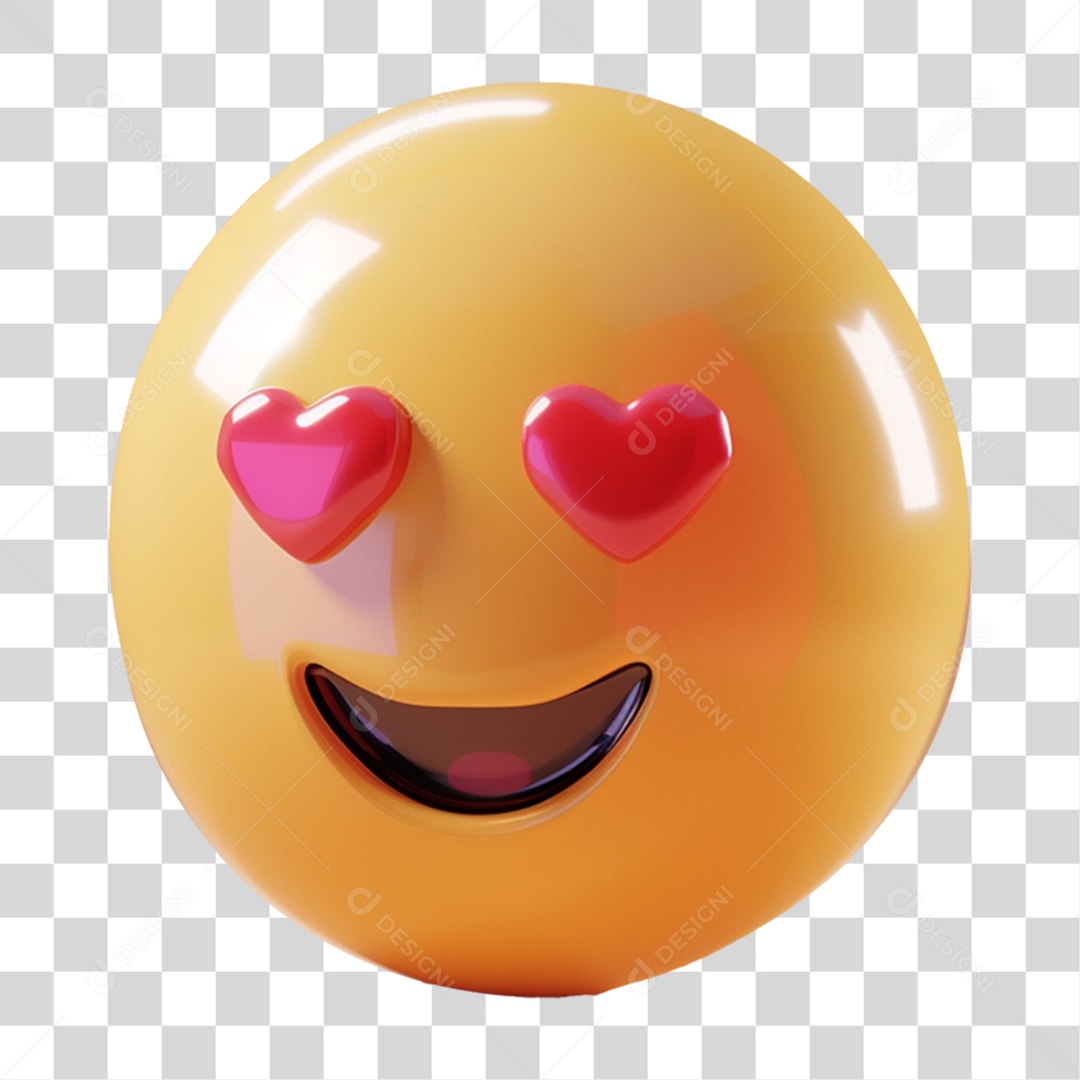 Emoji 3D Gestos Emoções PNG Transparente