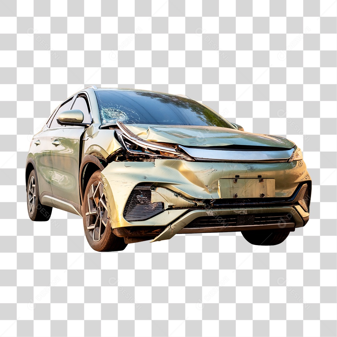 Carros Batidos Funilaria PNG Transparente