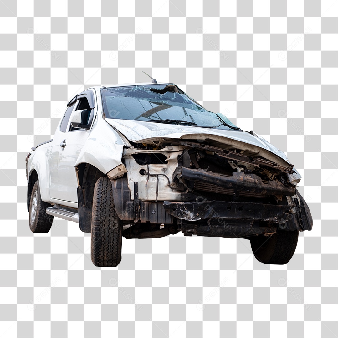 Carros Batidos Funilaria PNG Transparente