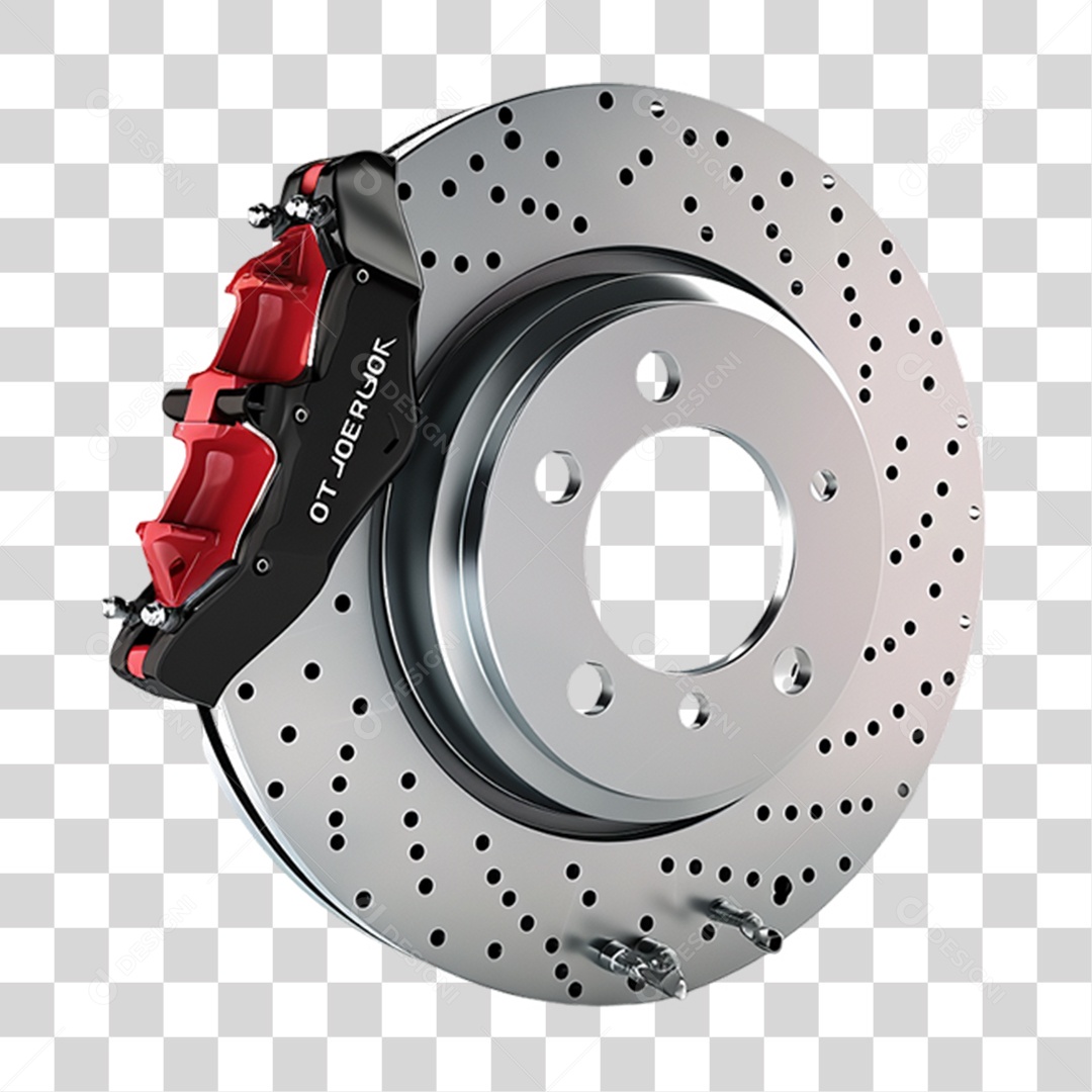 Disco de Freio Metal PNG Transparente