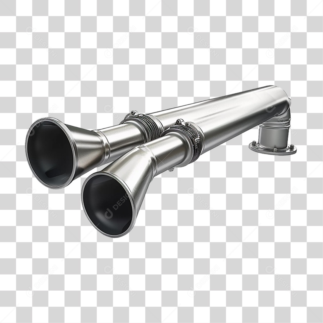 Escapamento de Carro PNG Transparente