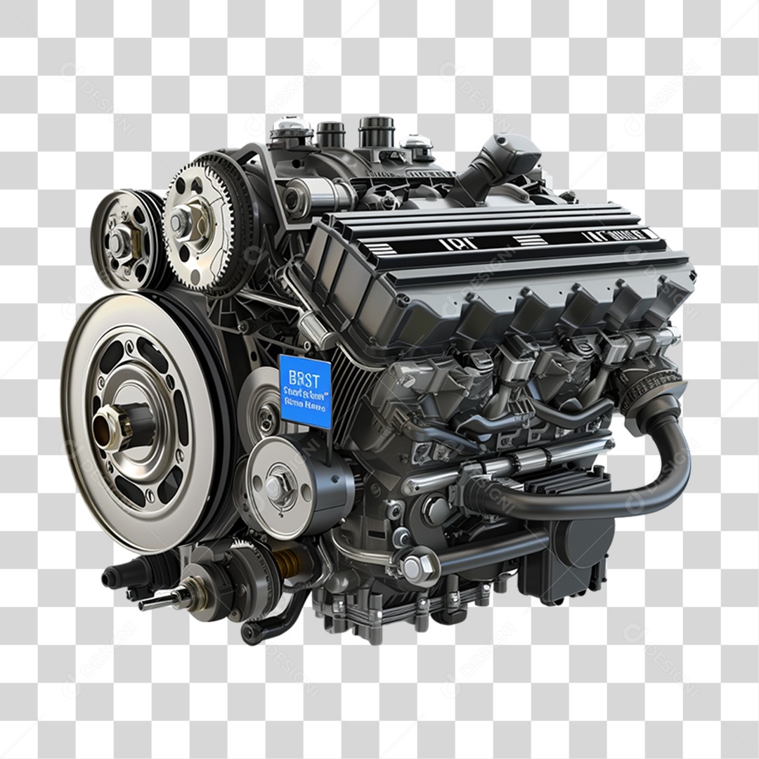 Motor de Carro PNG Transparente