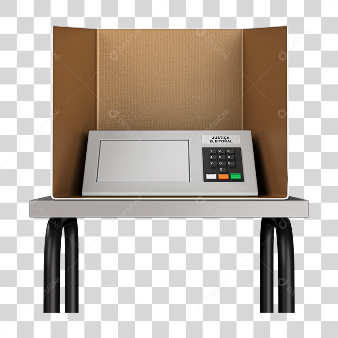 Urna Eleitoral de Votação PNG Transparente
