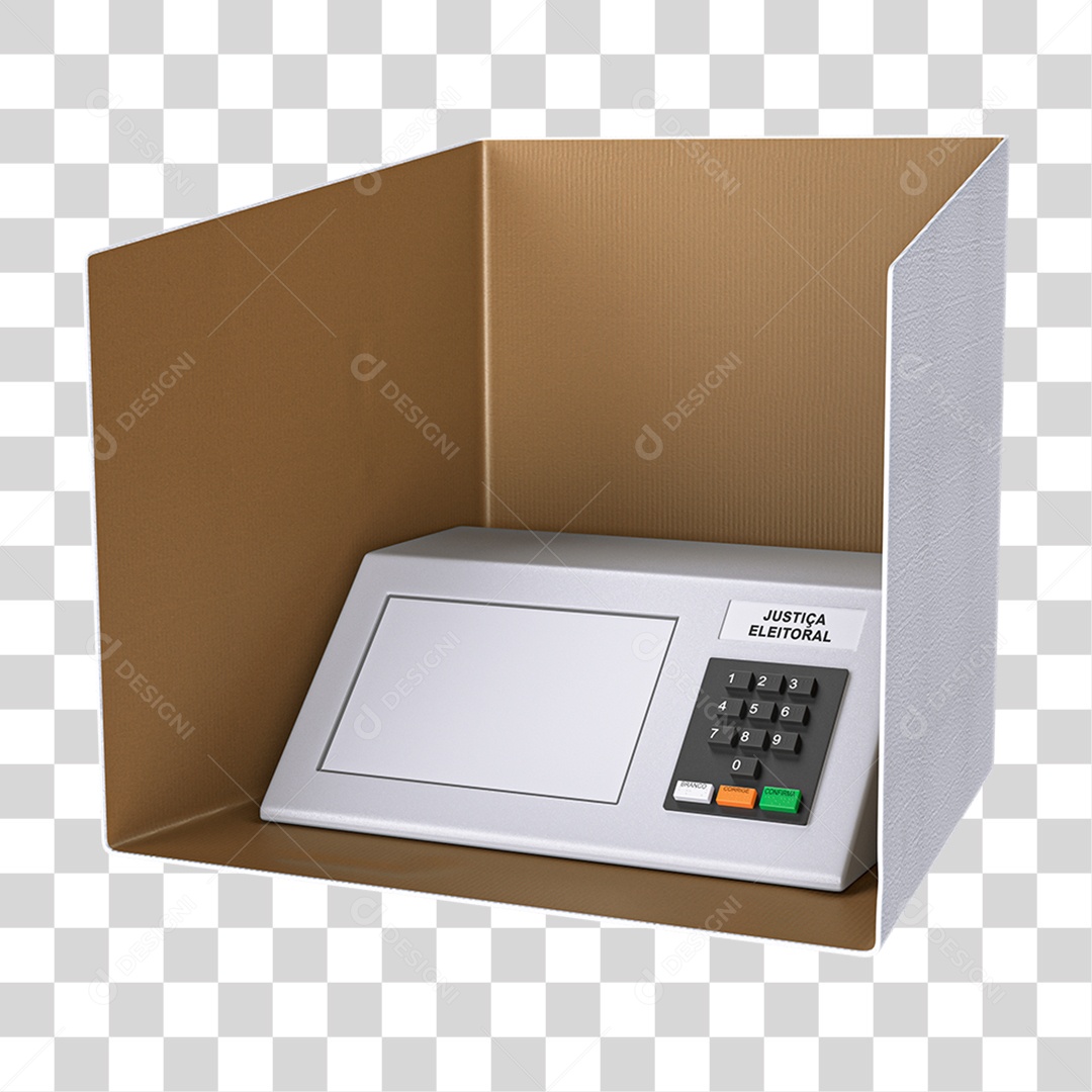 Urna Eleitoral de Votação PNG Transparente