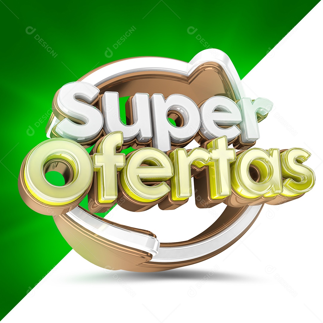 Super Ofertas Selo Verde Para Composição PSD