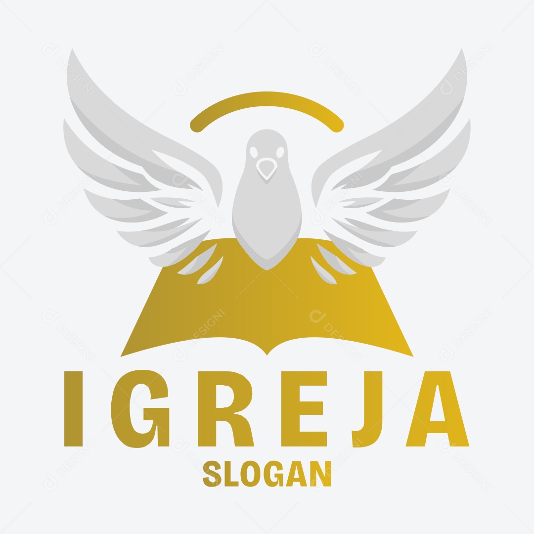 Modelo de Logo de Igreja Vetor EPS + AI