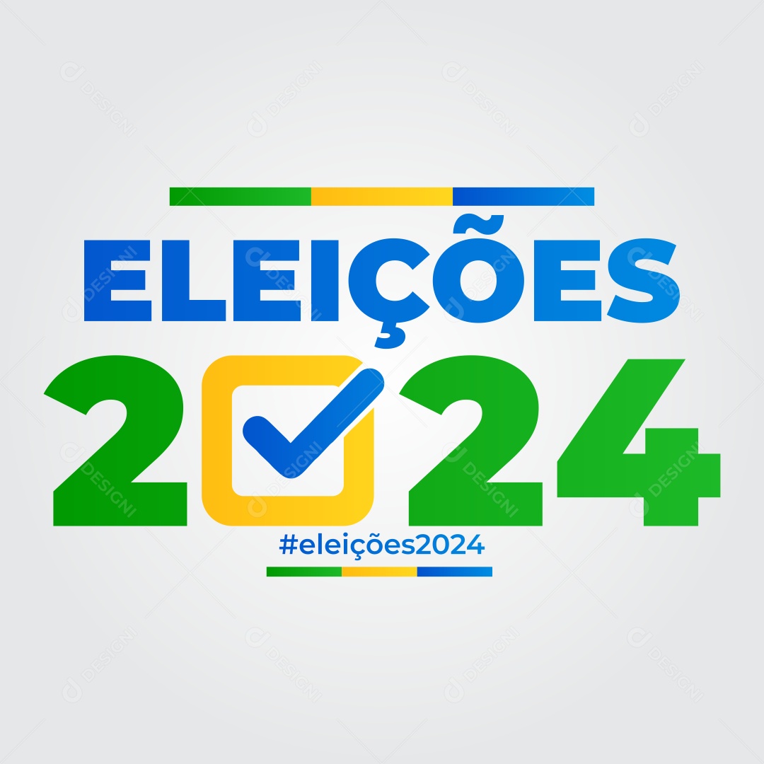 Eleições 2024 Ilustração Vetor EPS