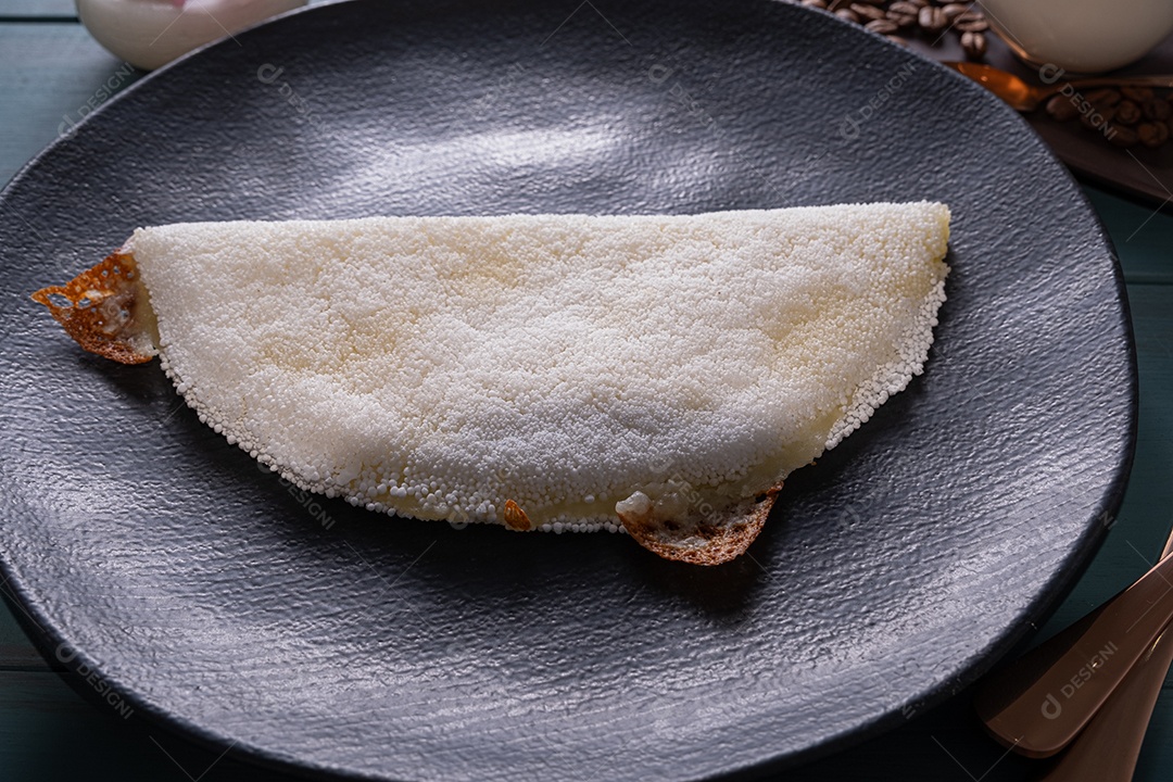 Tapioca com queijo