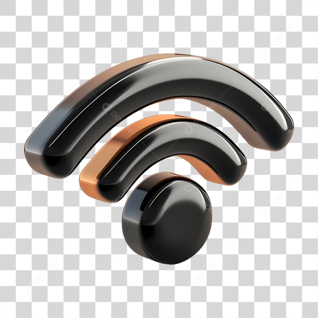 Sinal de Wi-fi PNG Transparente
