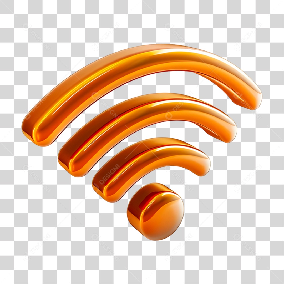 Sinal de Wi-fi PNG Transparente