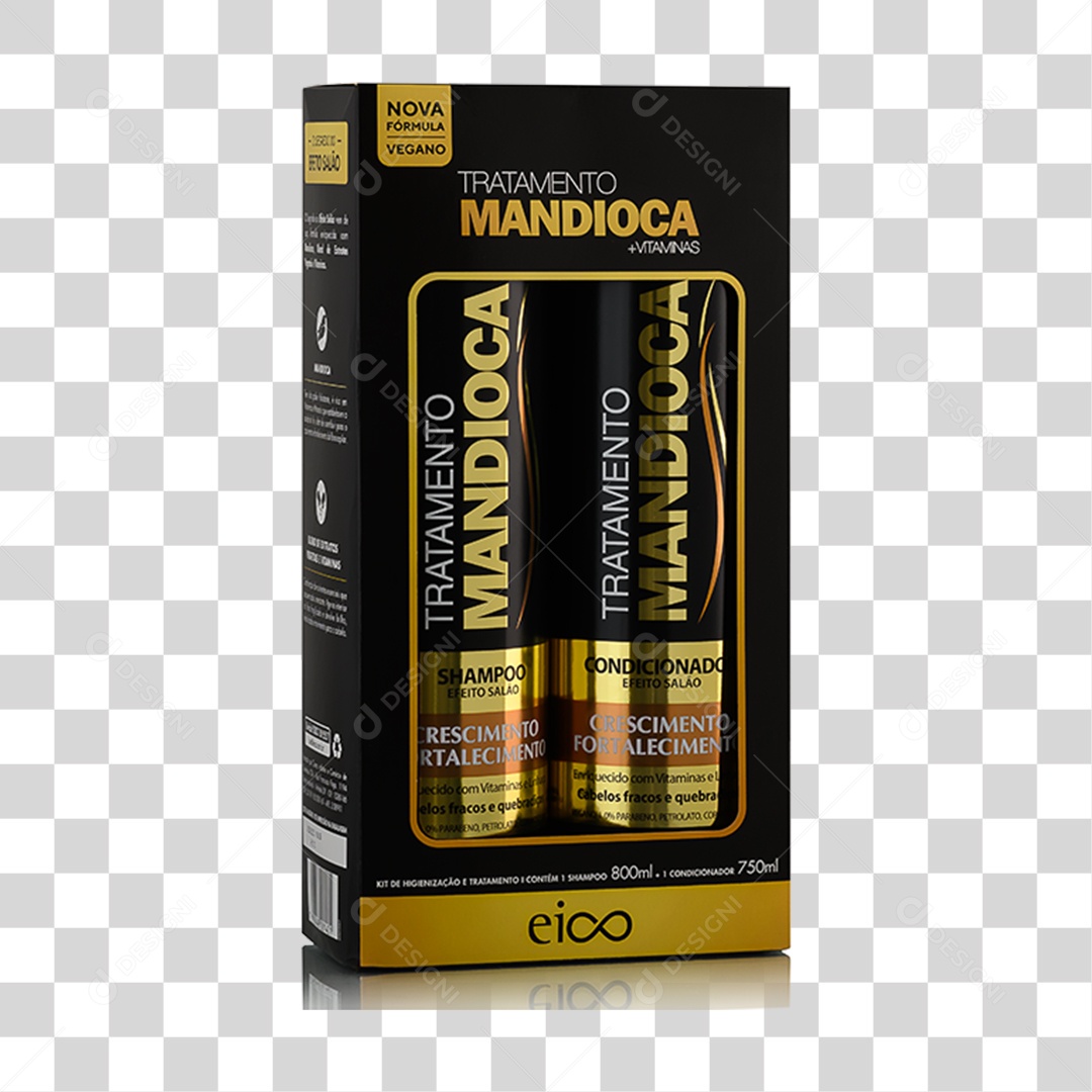 Eico Tratamento Mandioca Shampoo Hidratação