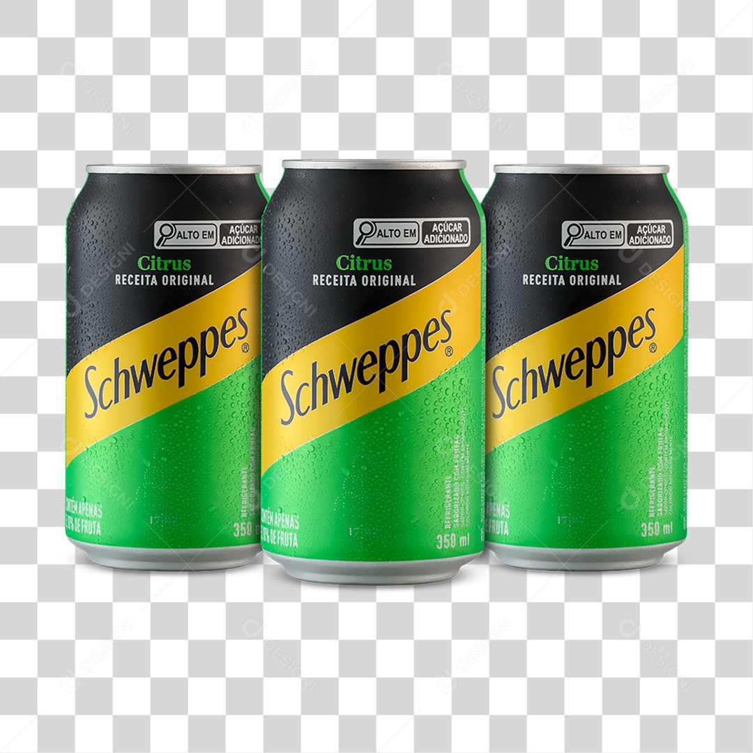 Bebida Schweppes PNG Transparente