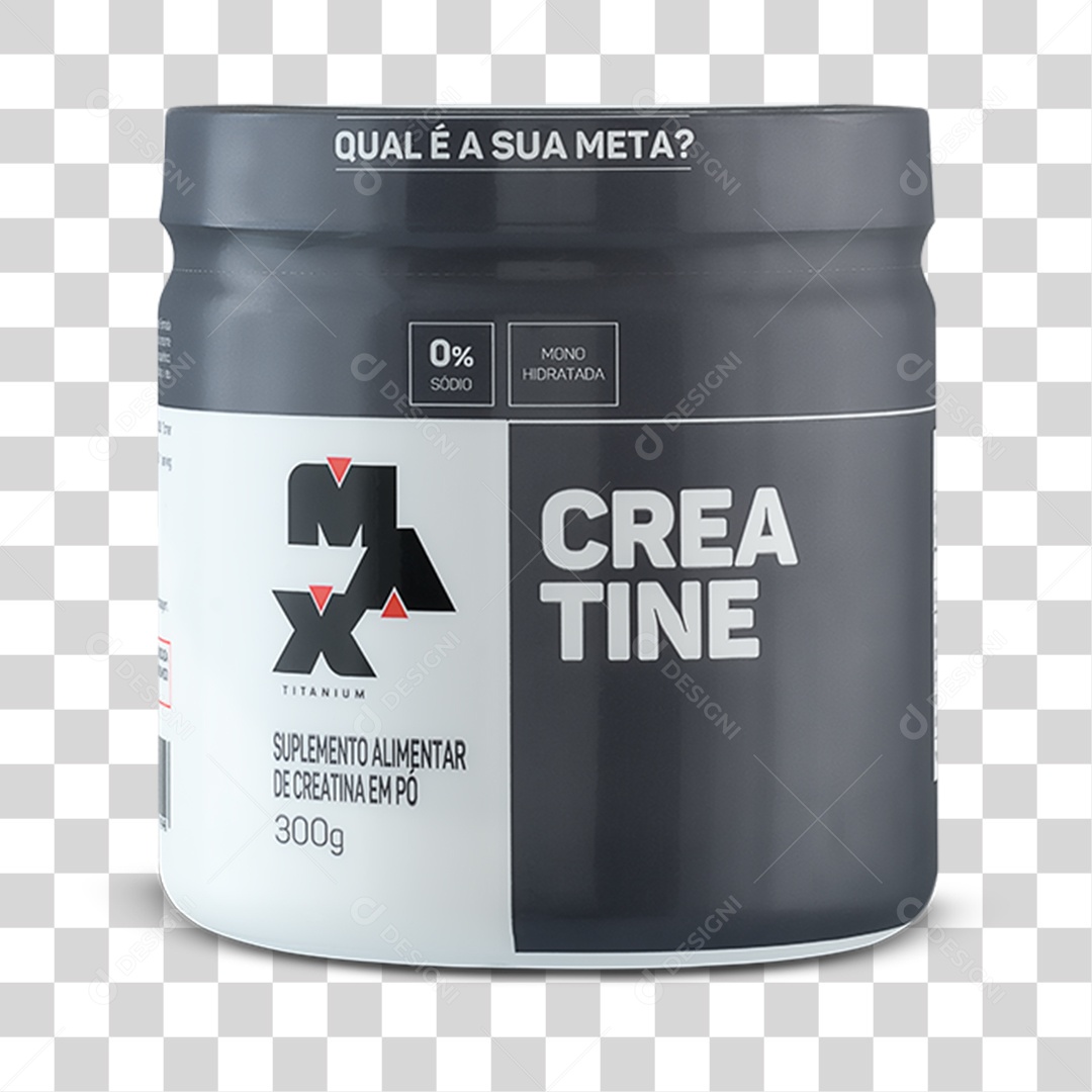 Creatina Suplemento Energético PNG Transparente