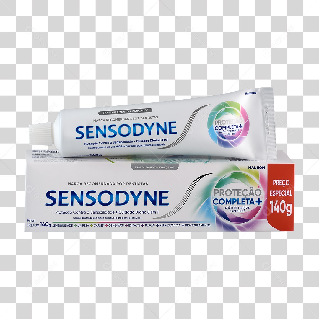 Creme Dental PNG Transparente