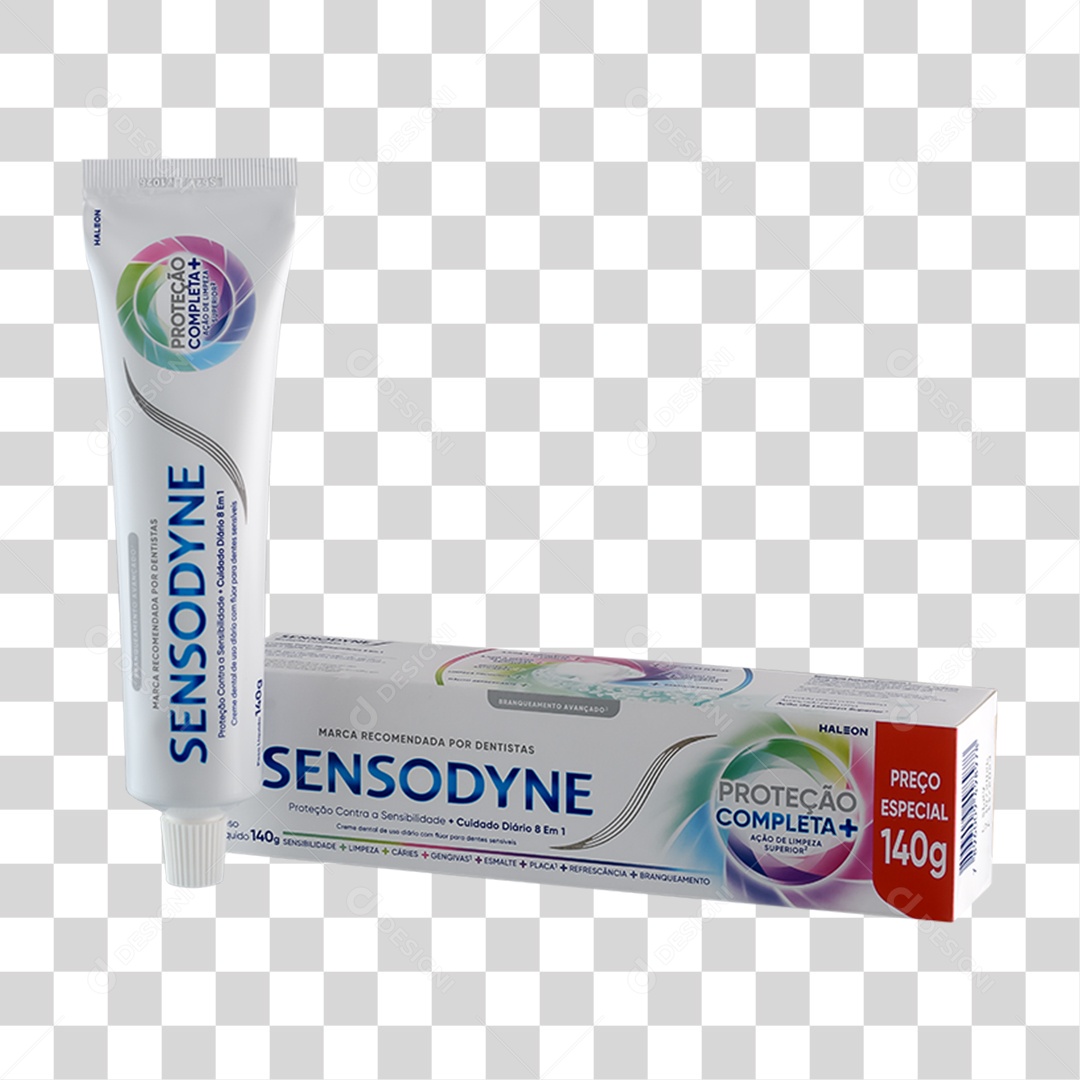 Creme Dental PNG Transparente