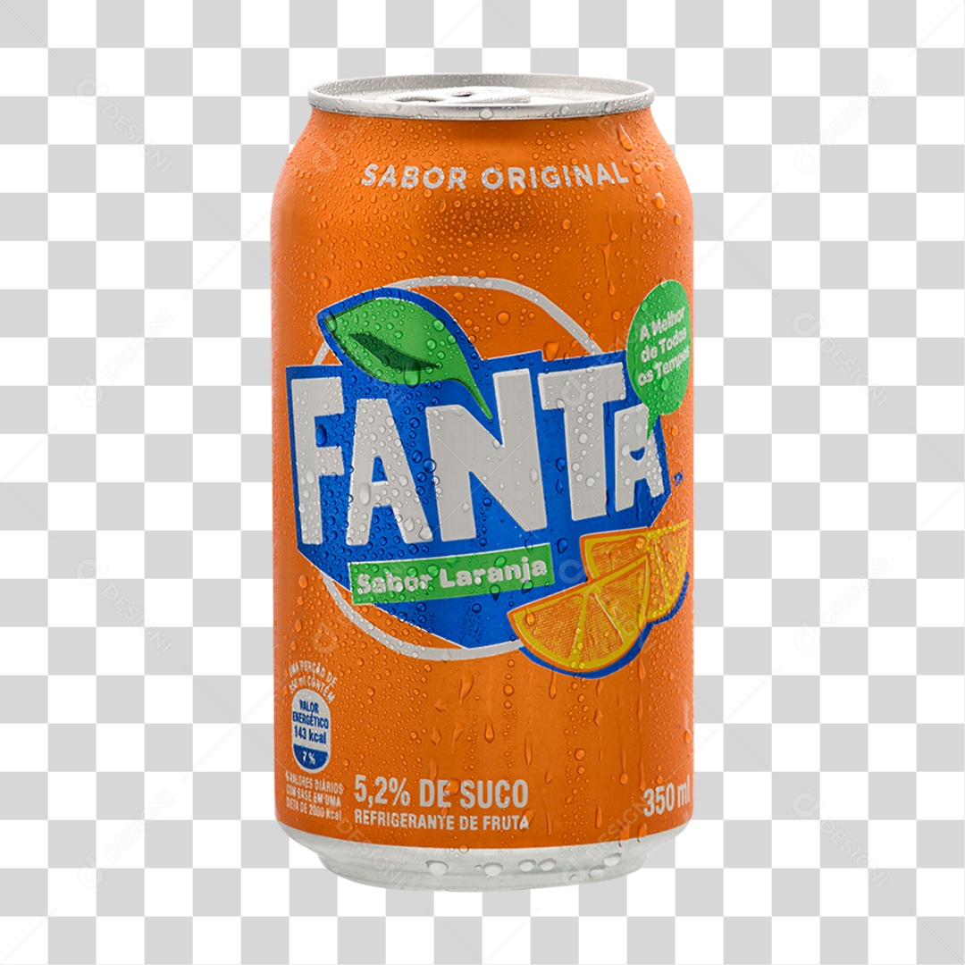 Refrigerante Fanta PNG Transparente