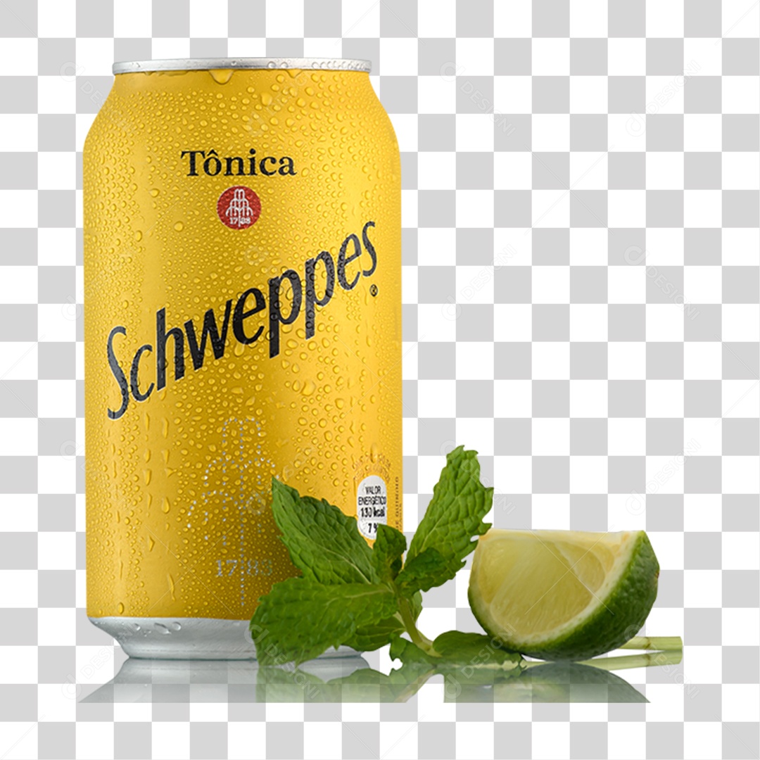 Bebida Schweppes PNG Transparente