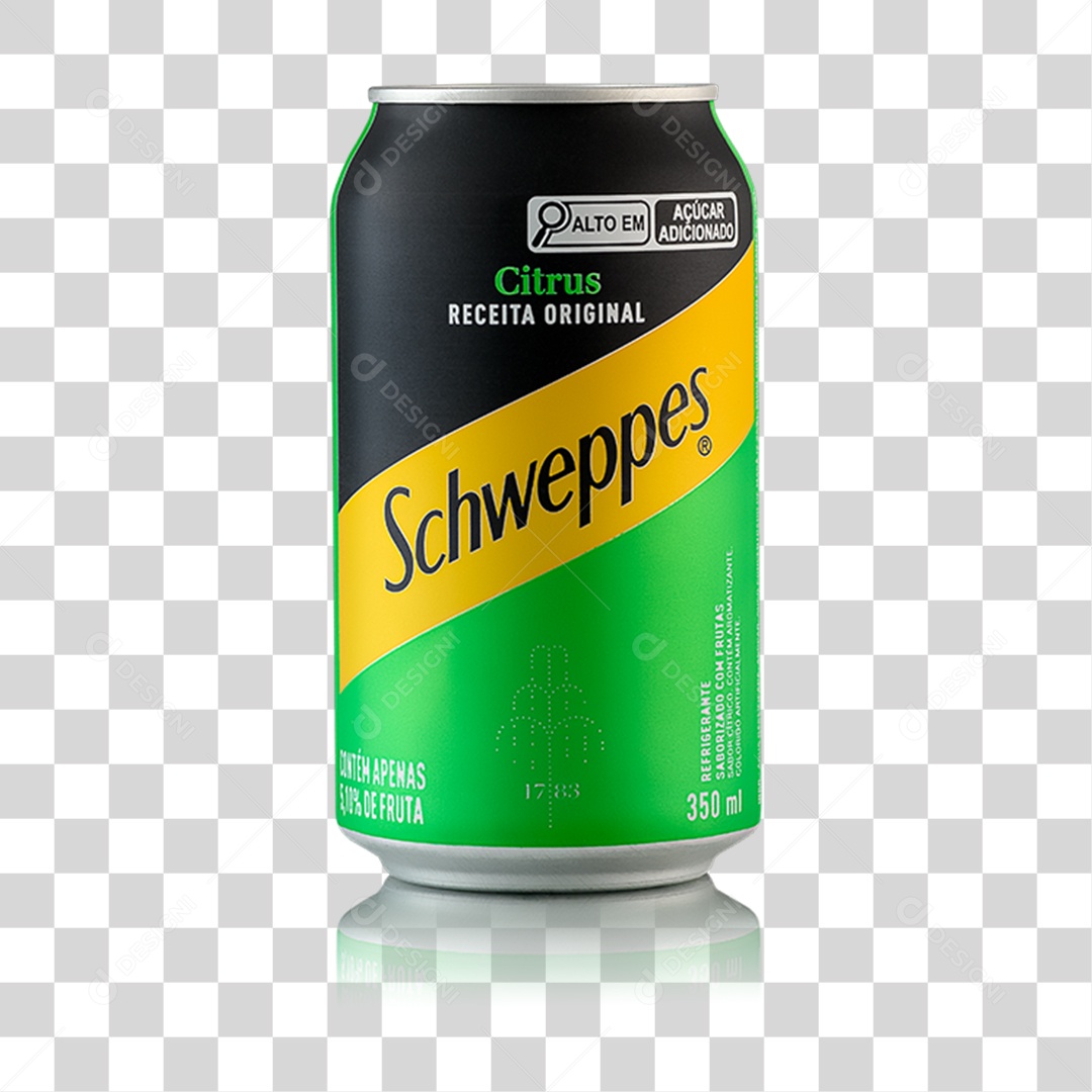 Bebida Schweppes PNG Transparente