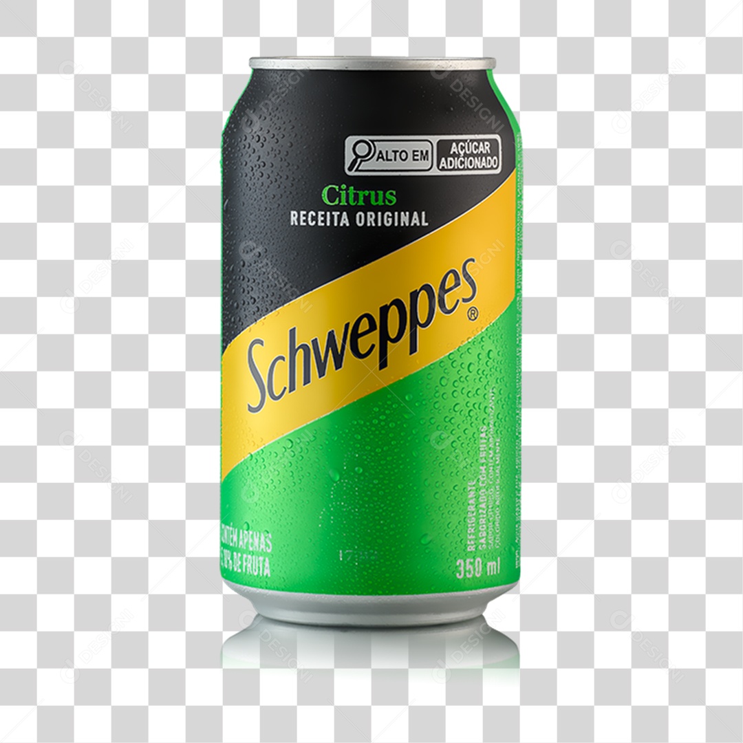 Bebida Schweppes PNG Transparente