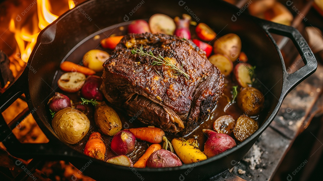 Prato De Carne Bourguignon