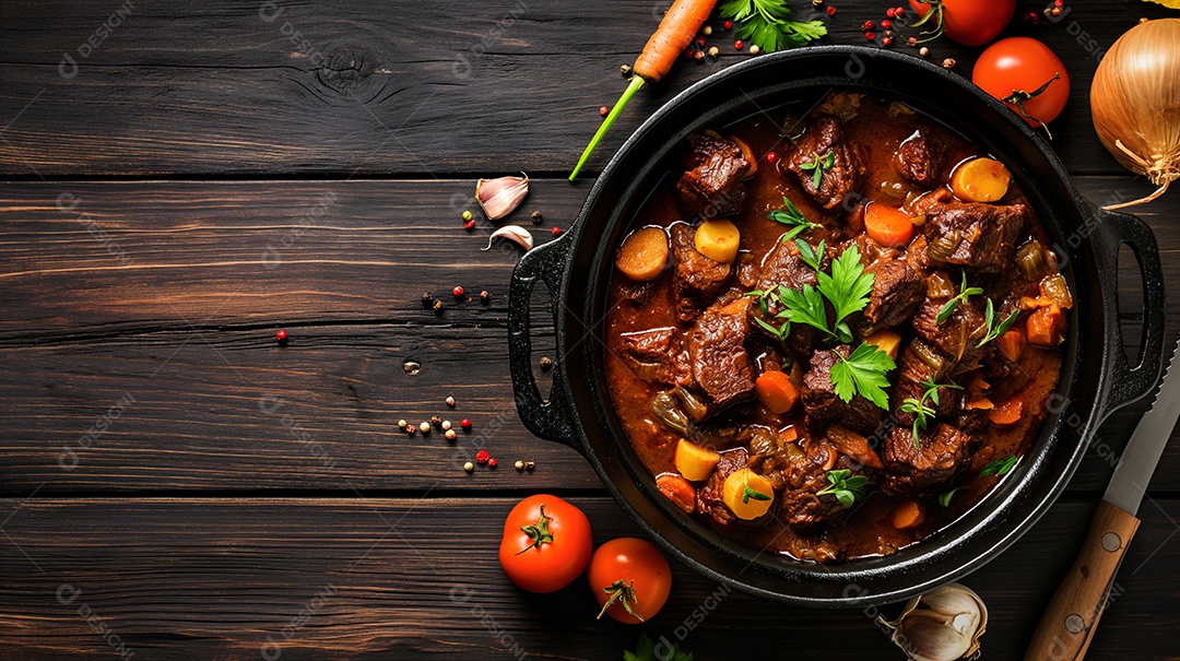 Prato De Carne Bourguignon