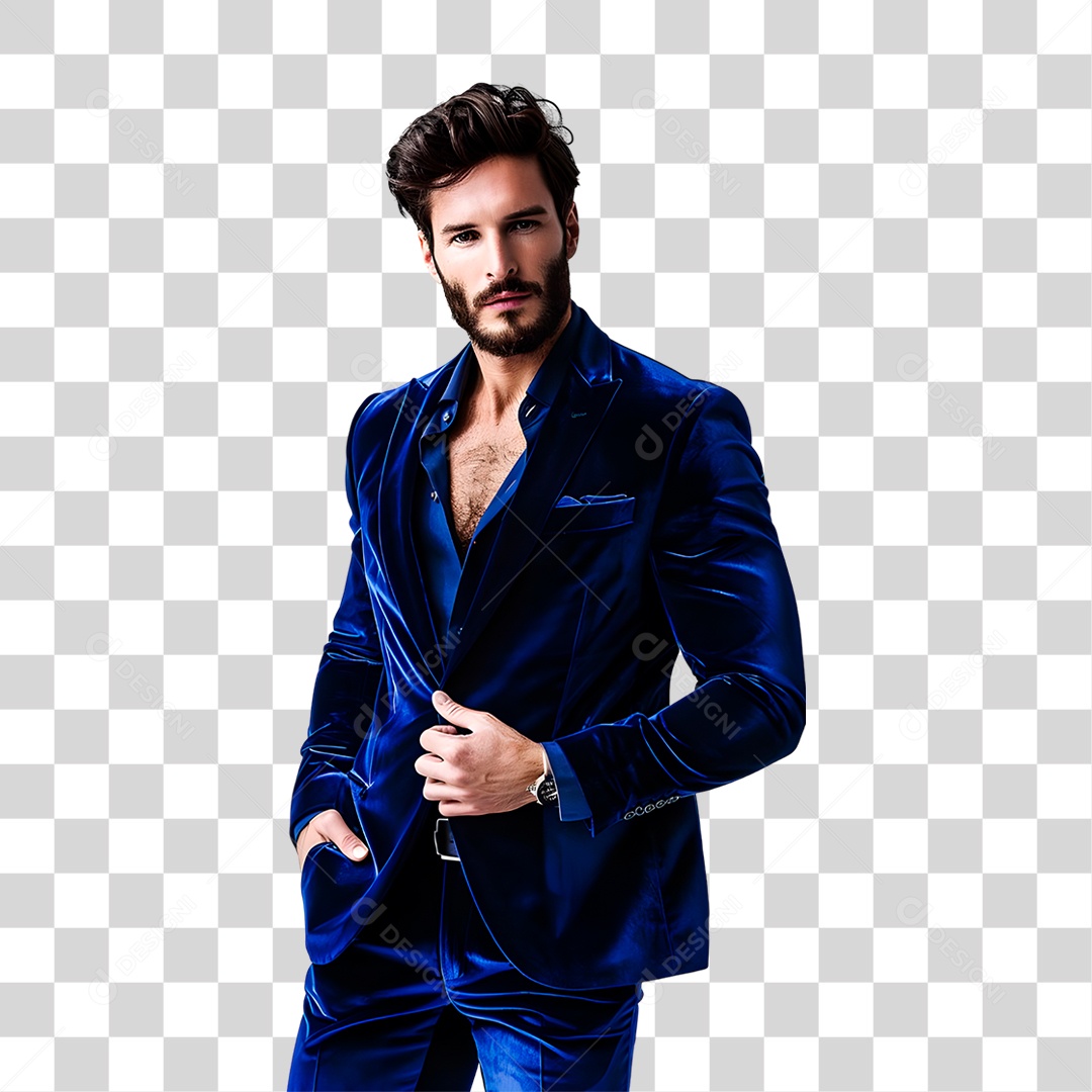 Modelo De Terno PNG Transparente