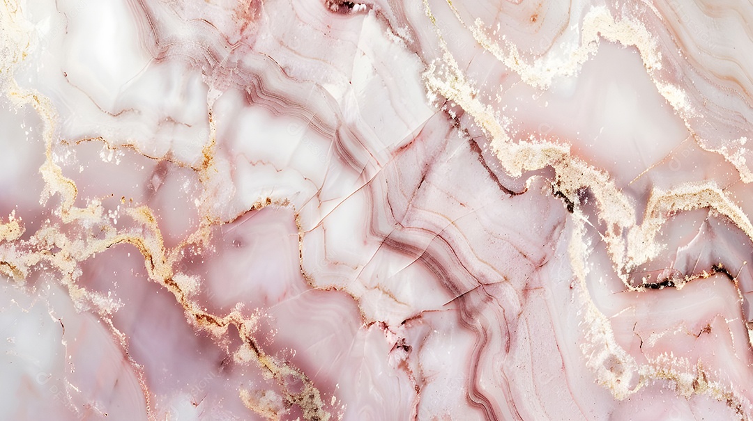 Textura de fundo de mármore rosa dourado para designs modernos