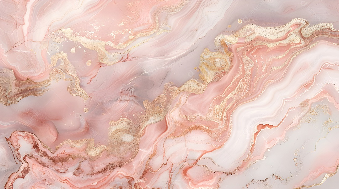 Textura de fundo de mármore rosa dourado para designs modernos