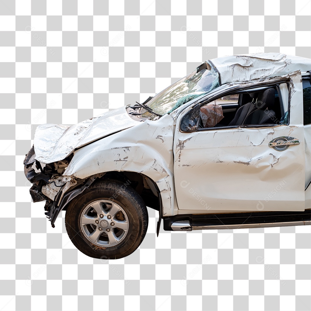 Carros Batidos Funilaria PNG Transparente