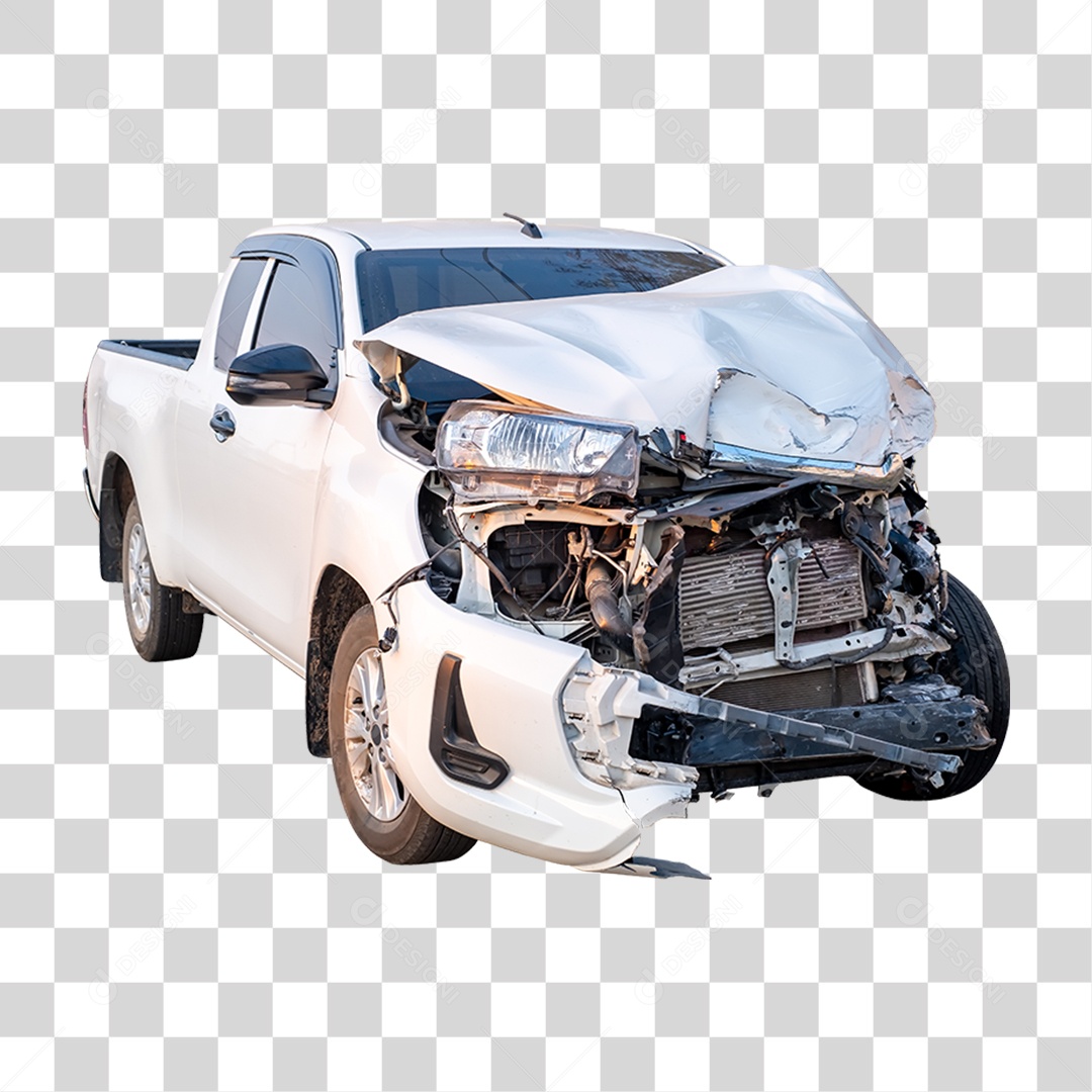 Carros Batidos Funilaria PNG Transparente