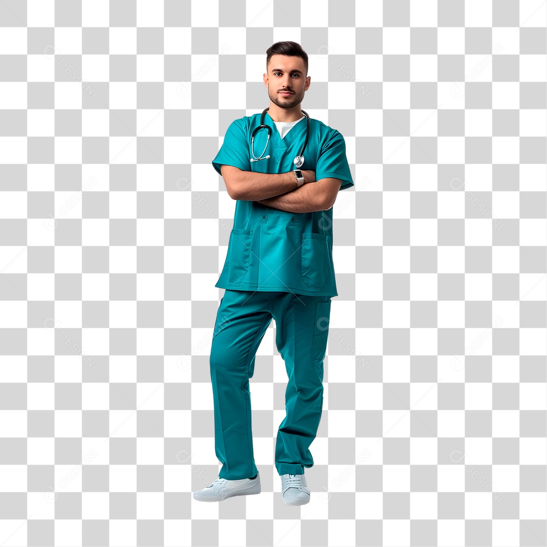 Médico Cardiologista PNG Transparente