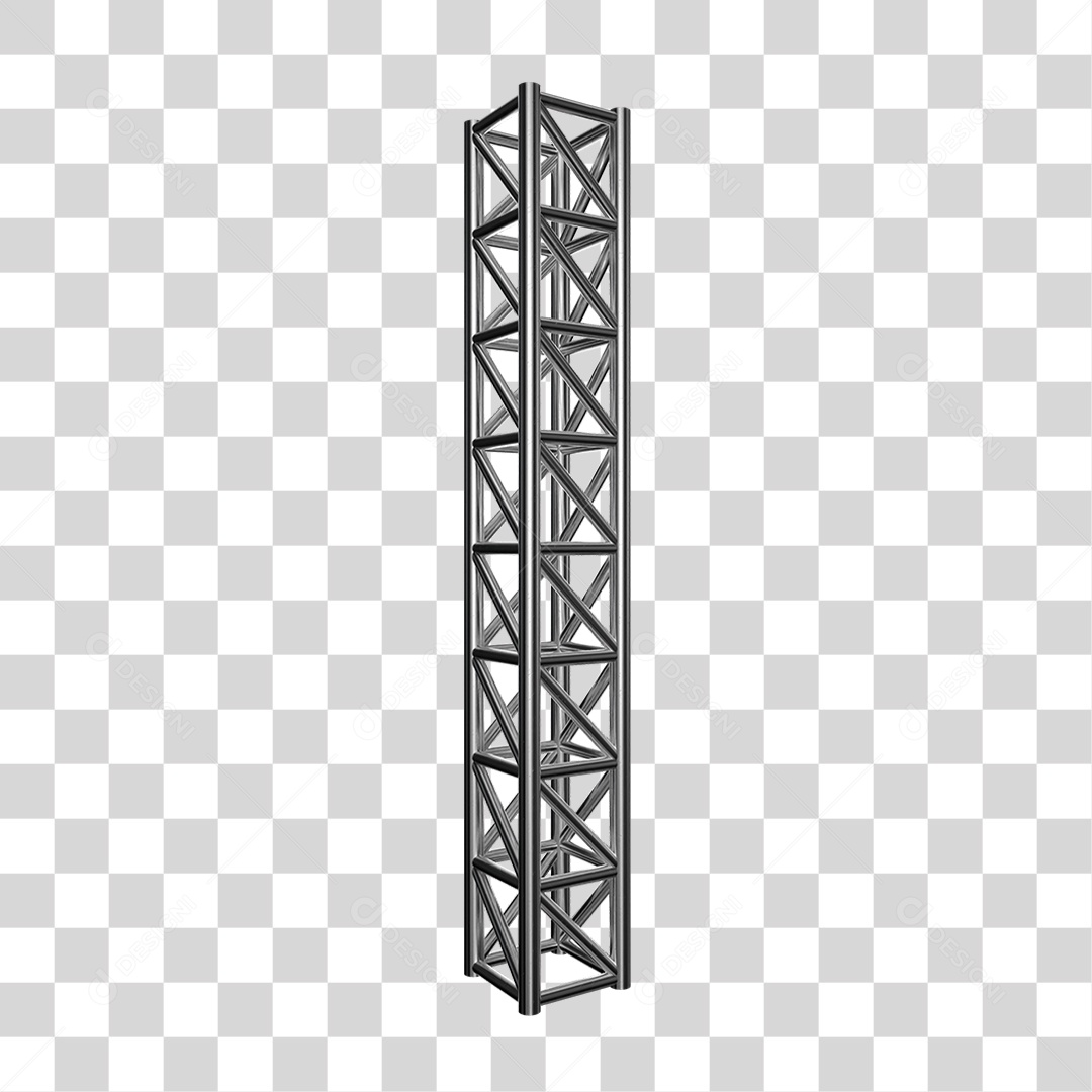 Estruturas Metálicas Pilares PNG Transparente