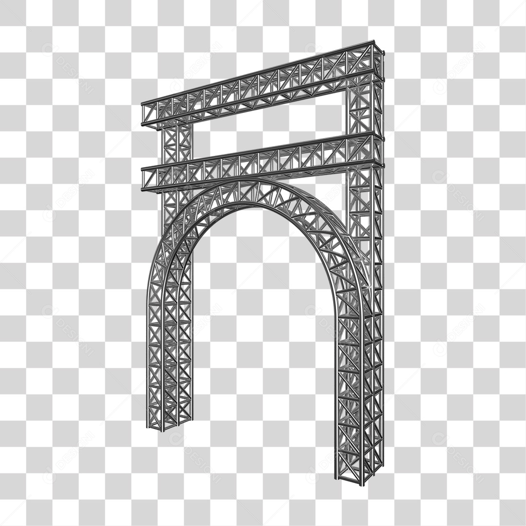 Estruturas Metálicas Pilares PNG Transparente