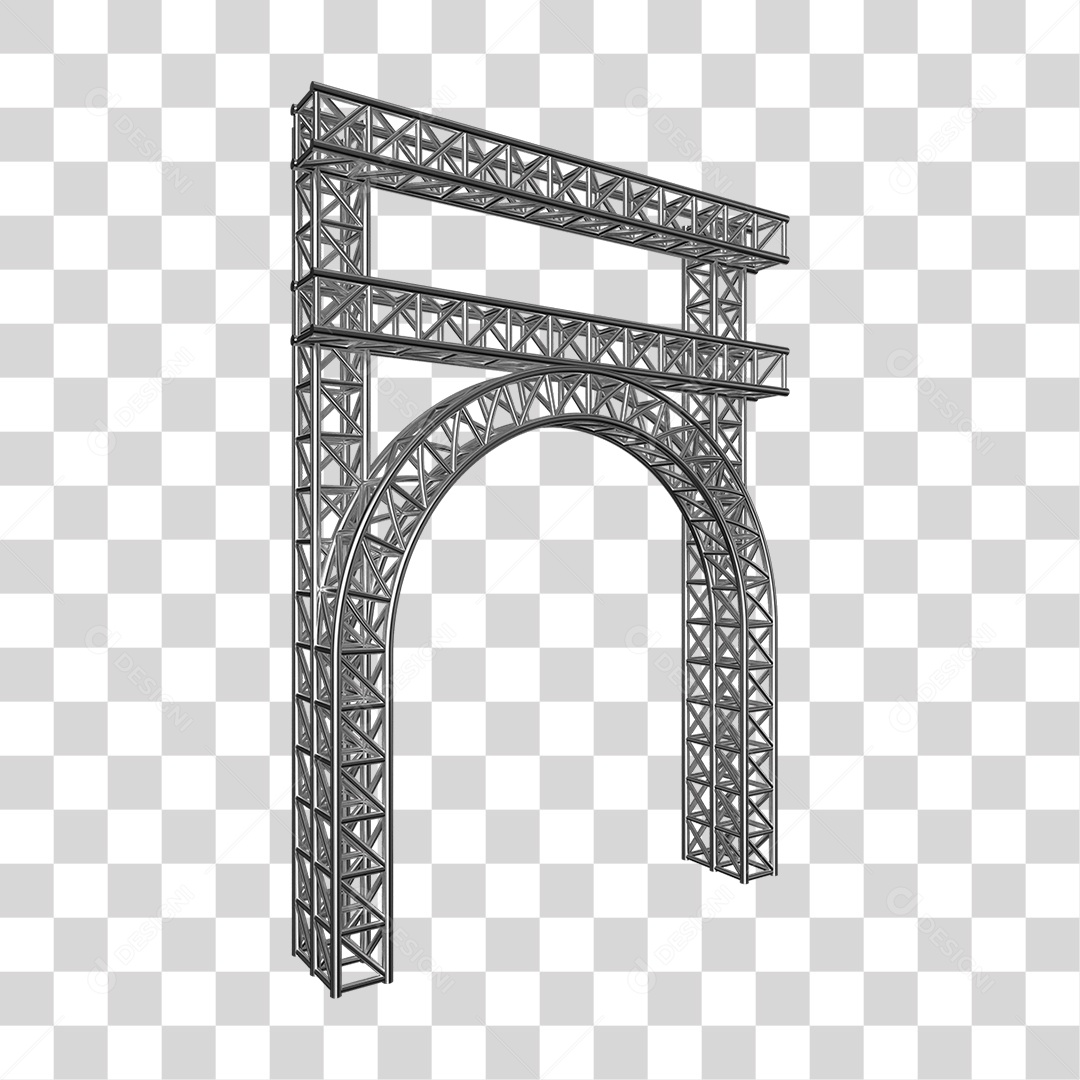 Estruturas Metálicas Pilares PNG Transparente