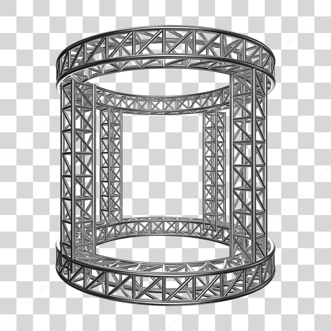 Estruturas Metálicas Pilares PNG Transparente