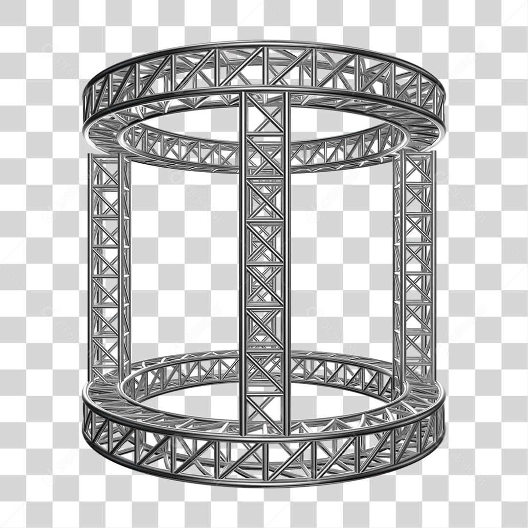 Estruturas Metálicas Pilares PNG Transparente